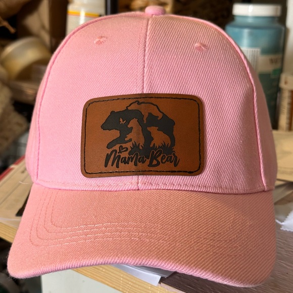 This is a cotton ball cap with a Velcro adjustable back. - Picture 1 of 3